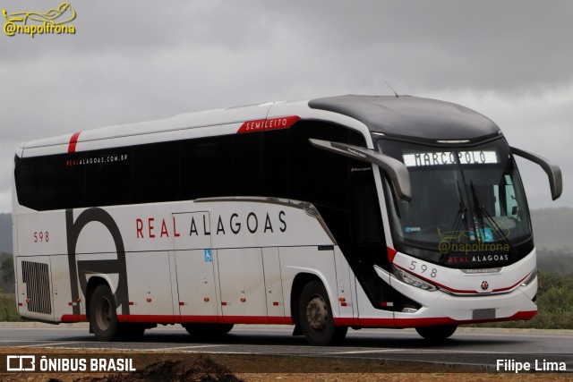 Real Alagoas de Viação 598 na cidade de Jaguaquara, Bahia, Brasil, por Filipe Lima. Número da foto: #13226143.