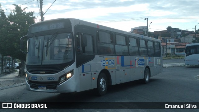 Auto Ônibus São João 12004 na cidade de Feira de Santana, Bahia, Brasil, por Emanuel Silva. Número da foto: #13224874.