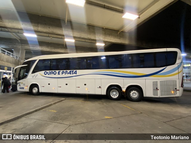 Viação Ouro e Prata 628 na cidade de Curitiba, Paraná, Brasil, por Teotonio Mariano. Número da foto: #13226465.