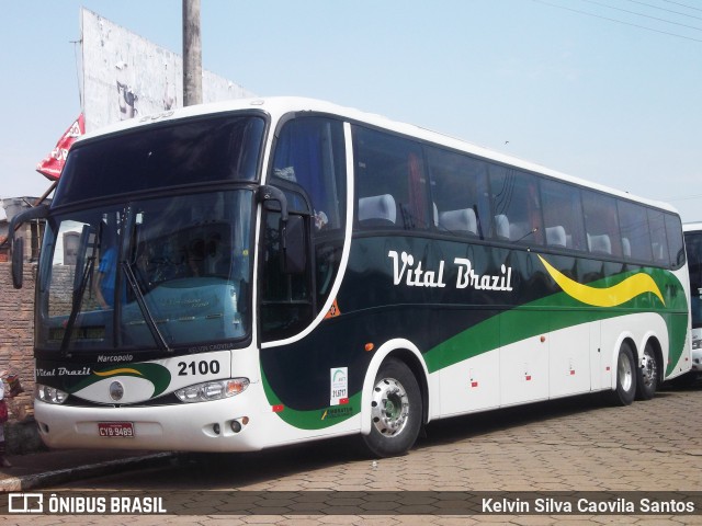 Auto Viação Vital Brazil 2100 na cidade de Três Pontas, Minas Gerais, Brasil, por Kelvin Silva Caovila Santos. Número da foto: #13226494.