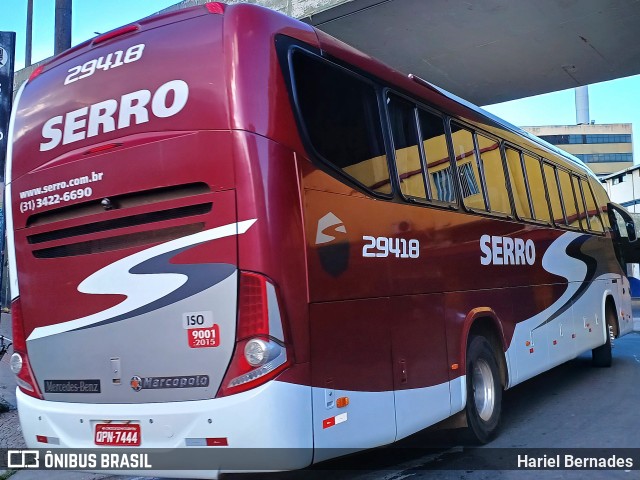 Viação Serro 29418 na cidade de Belo Horizonte, Minas Gerais, Brasil, por Hariel Bernades. Número da foto: #13224681.