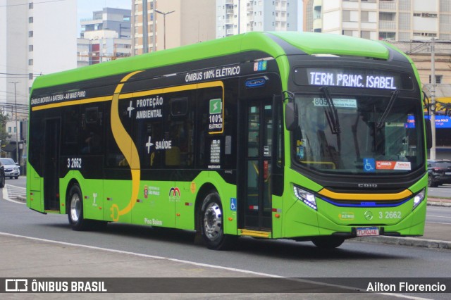 Viação Metrópole Paulista - Zona Leste 3 2662 na cidade de São Paulo, São Paulo, Brasil, por Ailton Florencio. Número da foto: #13225979.