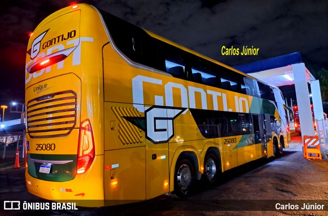 Empresa Gontijo de Transportes 25080 na cidade de Goiânia, Goiás, Brasil, por Carlos Júnior. Número da foto: #13224846.