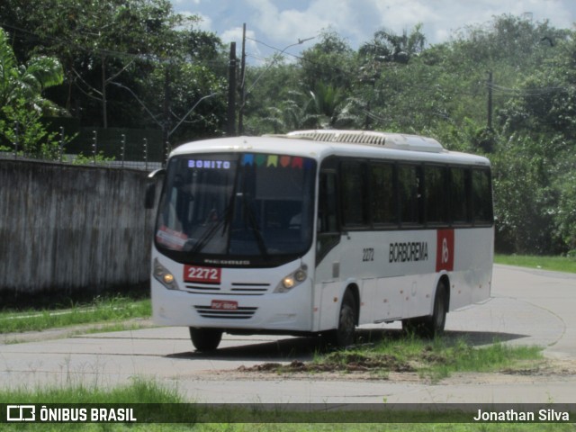Borborema Imperial Transportes 2272 na cidade de Recife, Pernambuco, Brasil, por Jonathan Silva. Número da foto: #13224751.