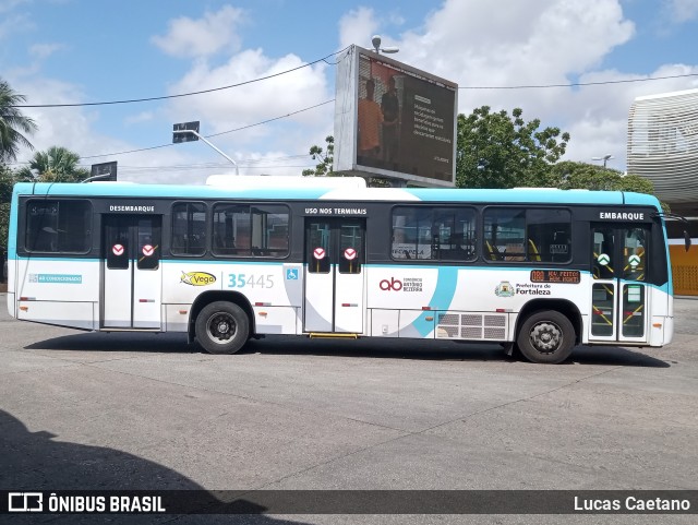 Rota Sol > Vega Transporte Urbano 35445 na cidade de Fortaleza, Ceará, Brasil, por Lucas Caetano. Número da foto: #13224824.