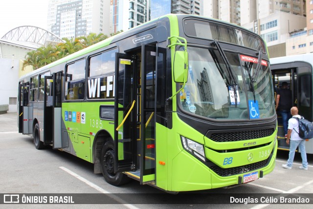 BB Transportes e Turismo 1385 na cidade de Barueri, São Paulo, Brasil, por Douglas Célio Brandao. Número da foto: #13225738.
