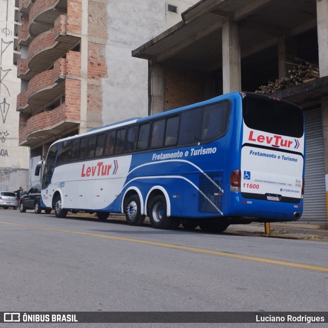 LevTur Fretamento e Turismo 11600 na cidade de Aparecida, São Paulo, Brasil, por Luciano Rodrigues. Número da foto: #13224669.