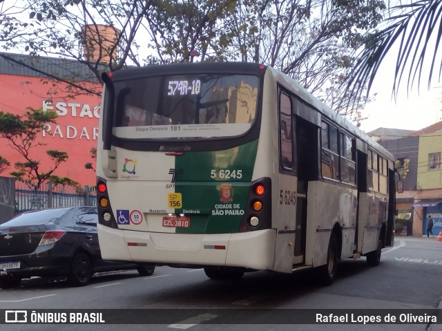 Transunião Transportes 5 6245 na cidade de São Paulo, São Paulo, Brasil, por Rafael Lopes de Oliveira. Número da foto: #13224497.