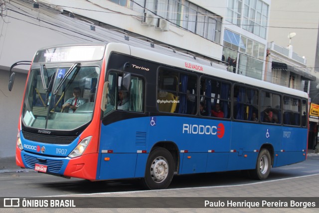 Viação Riodoce 11907 na cidade de Caratinga, Minas Gerais, Brasil, por Paulo Henrique Pereira Borges. Número da foto: #13225843.