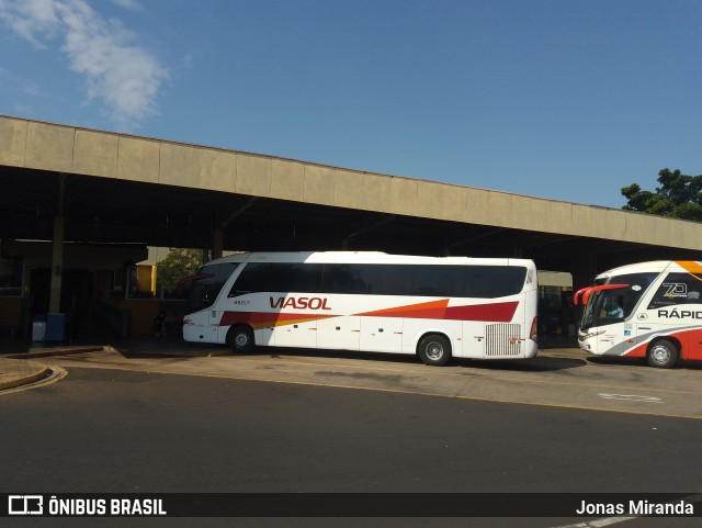 ViaSol Transportes Rodoviários 111057 na cidade de Ribeirão Preto, São Paulo, Brasil, por Jonas Miranda. Número da foto: #13226448.
