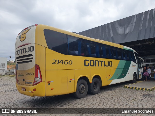 Empresa Gontijo de Transportes 21460 na cidade de Viana, Espírito Santo, Brasil, por Emanuel Sócrates. Número da foto: #13224609.
