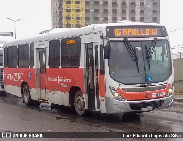 Maravilha Auto Ônibus ITB-06.02.066 na cidade de Itaboraí, Rio de Janeiro, Brasil, por Luiz Eduardo Lopes da Silva. Número da foto: #13224739.