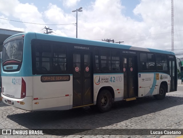 Auto Viação Dragão do Mar 42410 na cidade de Fortaleza, Ceará, Brasil, por Lucas Caetano. Número da foto: #13224834.