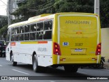 Viação Araguarina 3187 na cidade de Goiânia, Goiás, Brasil, por Glauber Medeiros. Número da foto: #13225579.
