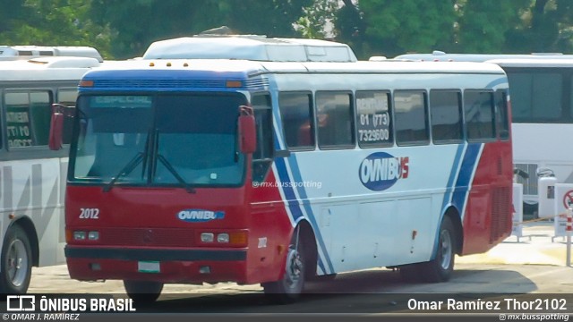 Ovnibus 2012 na cidade de Tula de Allende, Hidalgo, México, por Omar Ramírez Thor2102. Número da foto: #13227247.