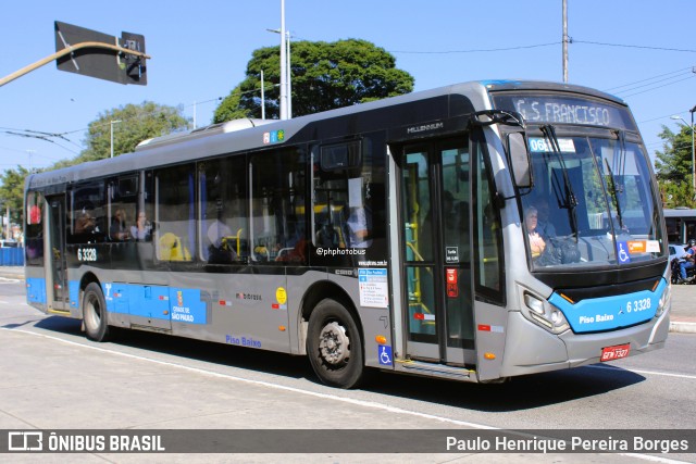 Viação Paratodos > São Jorge > Metropolitana São Paulo > Mobibrasil 6 3328 na cidade de São Paulo, São Paulo, Brasil, por Paulo Henrique Pereira Borges. Número da foto: #13227806.