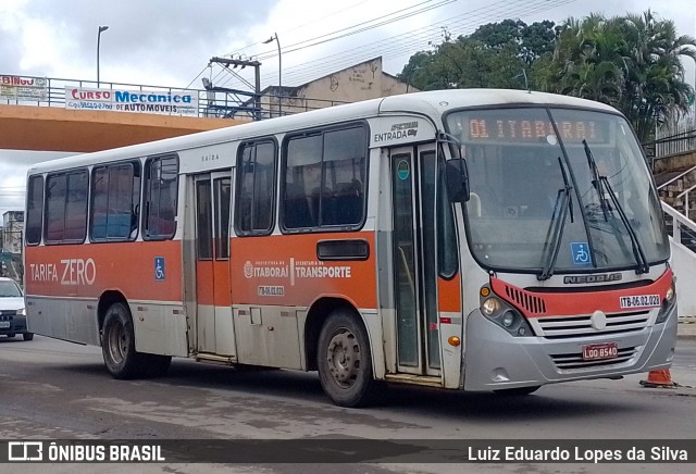Maravilha Auto Ônibus ITB.06.02.028 na cidade de Itaboraí, Rio de Janeiro, Brasil, por Luiz Eduardo Lopes da Silva. Número da foto: #13227792.