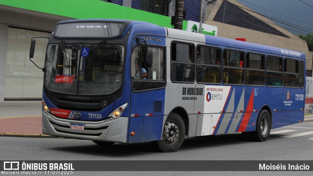 BR Mobilidade Baixada Santista 721120 na cidade de Cubatão, São Paulo, Brasil, por Moiséis Inácio. Número da foto: #13227202.