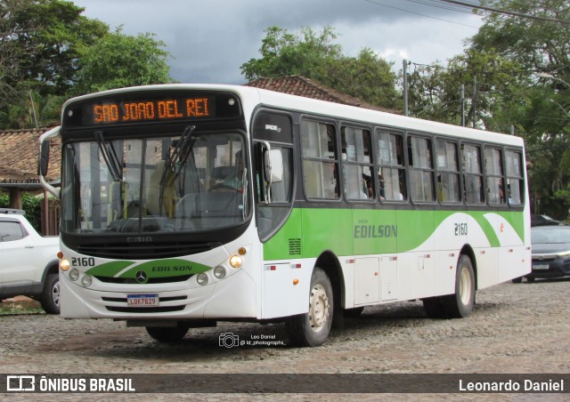 Viação Edilson 2160 na cidade de Tiradentes, Minas Gerais, Brasil, por Leonardo Daniel. Número da foto: #13227273.
