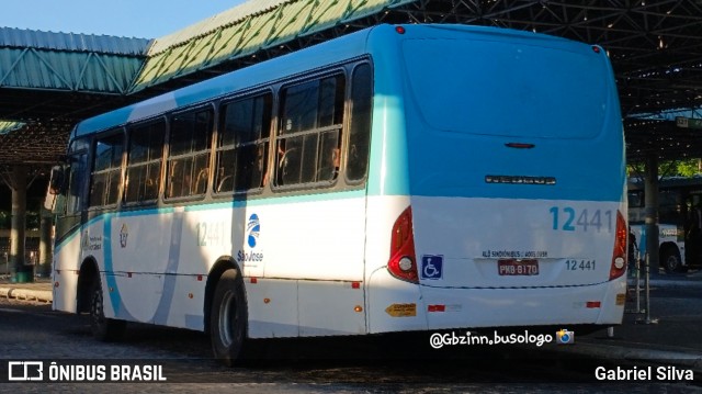 Auto Viação São José 12441 na cidade de Fortaleza, Ceará, Brasil, por Gabriel Silva. Número da foto: #13228296.