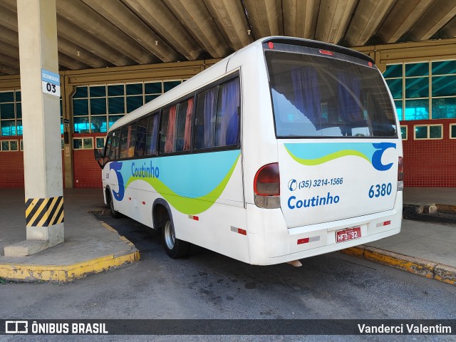 Empresa de Transportes Coutinho 6380 na cidade de São Lourenço, Minas Gerais, Brasil, por Vanderci Valentim. Número da foto: #13228191.