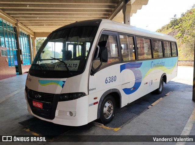 Empresa de Transportes Coutinho 6380 na cidade de São Lourenço, Minas Gerais, Brasil, por Vanderci Valentim. Número da foto: #13228196.