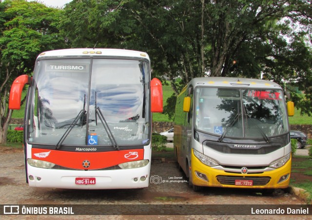 EBT - Expresso Biagini Transportes 7272 na cidade de Tiradentes, Minas Gerais, Brasil, por Leonardo Daniel. Número da foto: #13227271.