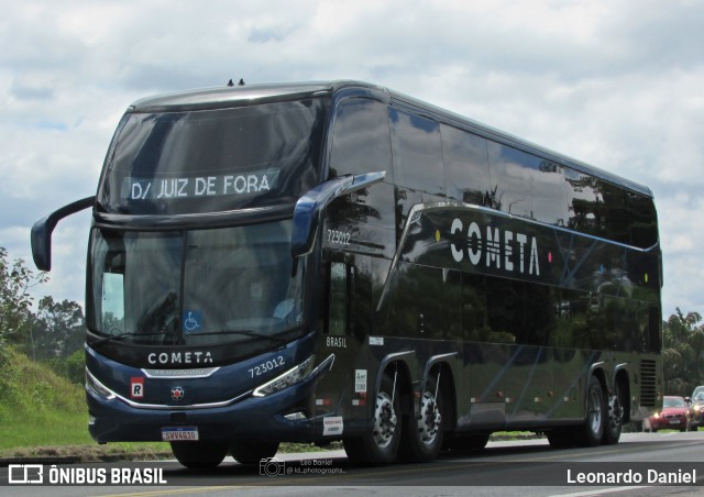 Viação Cometa 723012 na cidade de Barra do Piraí, Rio de Janeiro, Brasil, por Leonardo Daniel. Número da foto: #13227297.