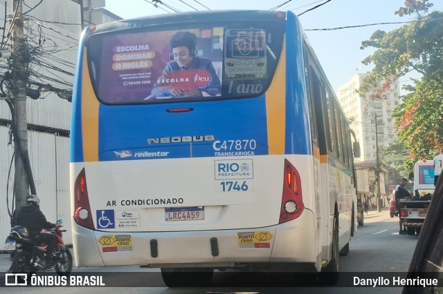 Viação Redentor C47870 na cidade de Rio de Janeiro, Rio de Janeiro, Brasil, por Danyllo Henrique. Número da foto: #13228140.