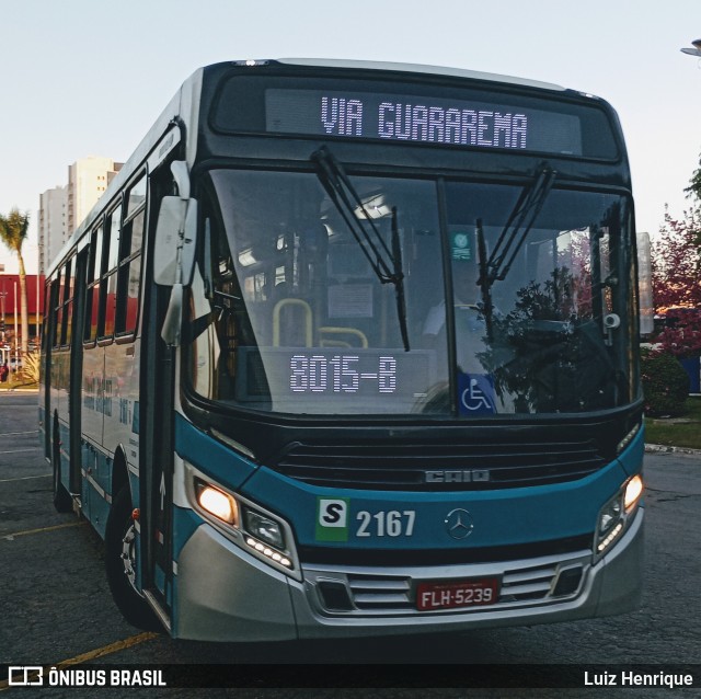 Viação Jacareí 2167 na cidade de Mogi das Cruzes, São Paulo, Brasil, por Luiz Henrique. Número da foto: #13228736.