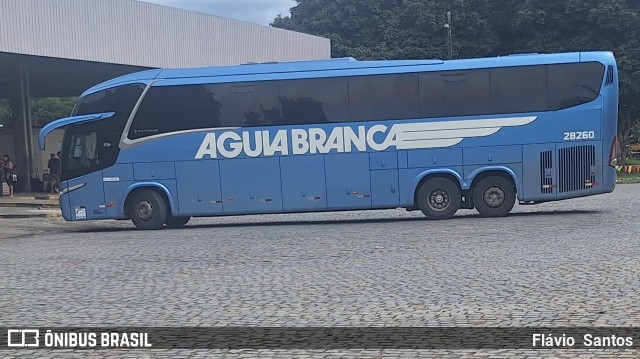 Viação Águia Branca 28260 na cidade de Cruz das Almas, Bahia, Brasil, por Flávio  Santos. Número da foto: #13227646.