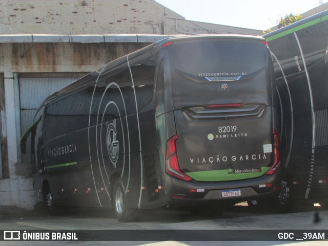 Viação Garcia 82019 na cidade de Curitiba, Paraná, Brasil, por GDC __39AM. Número da foto: #13227912.