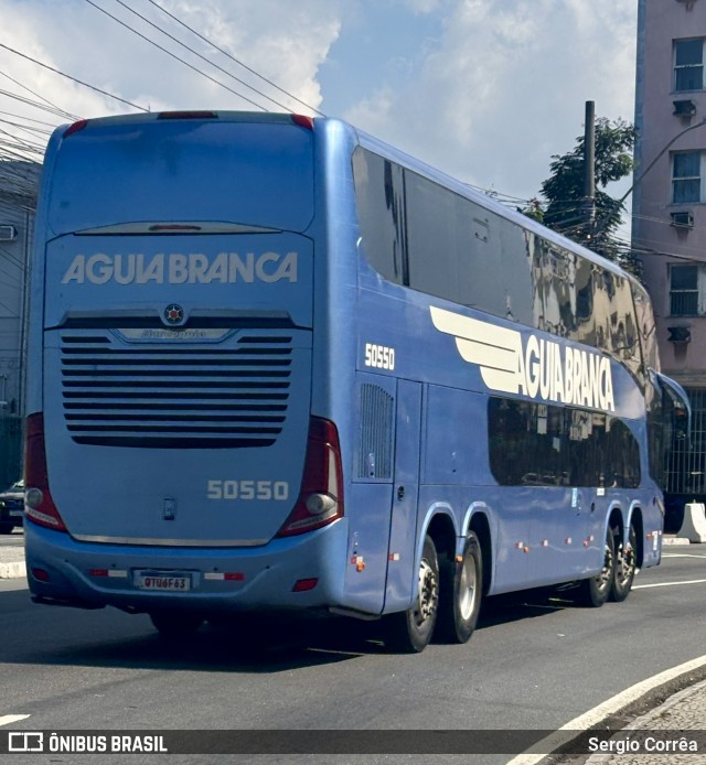 Viação Águia Branca 50550 na cidade de Vitória, Espírito Santo, Brasil, por Sergio Corrêa. Número da foto: #13227797.