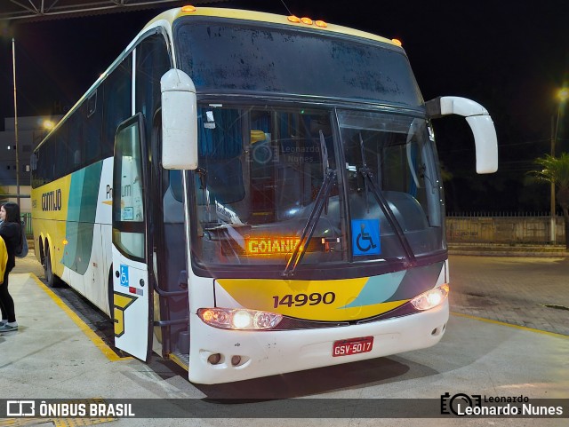 Empresa Gontijo de Transportes 14990 na cidade de Patos de Minas, Minas Gerais, Brasil, por Leonardo Nunes. Número da foto: #13228683.