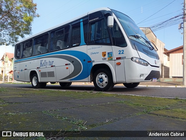 Kelly Tur Turismo 22 na cidade de Novo Hamburgo, Rio Grande do Sul, Brasil, por Anderson Cabral. Número da foto: #13228291.