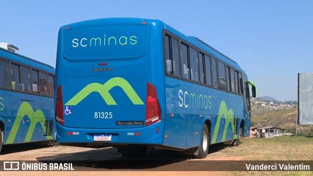 SC Minas Transportes 81325 na cidade de São Lourenço, Minas Gerais, Brasil, por Vanderci Valentim. Número da foto: #13228229.