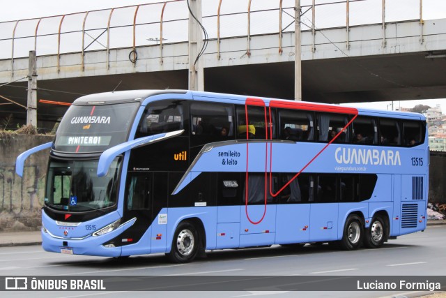 UTIL - União Transporte Interestadual de Luxo 13515 na cidade de Belo Horizonte, Minas Gerais, Brasil, por Luciano Formiga. Número da foto: #13227430.