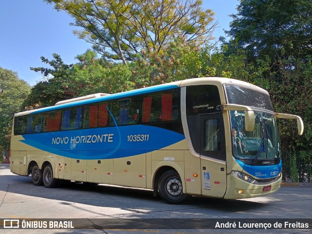 Viação Novo Horizonte 1035311 na cidade de São Paulo, São Paulo, Brasil, por André Lourenço de Freitas. Número da foto: #13227065.