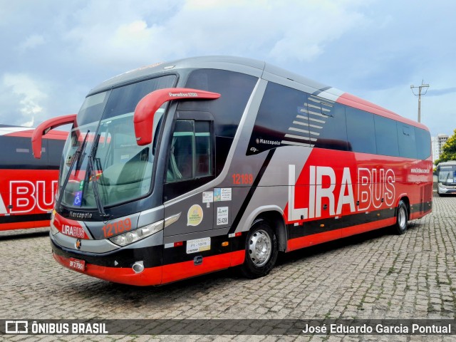 Lirabus 12189 na cidade de Hortolândia, São Paulo, Brasil, por José Eduardo Garcia Pontual. Número da foto: #13227790.