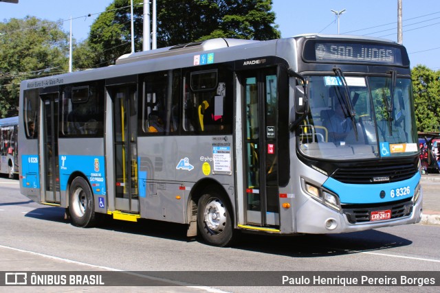 Cooper Líder > A2 Transportes 6 8326 na cidade de São Paulo, São Paulo, Brasil, por Paulo Henrique Pereira Borges. Número da foto: #13227796.