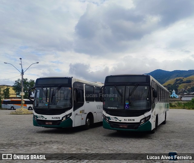 Viação Vila Rica RJ 206.118 na cidade de Mesquita, Rio de Janeiro, Brasil, por Lucas Alves Ferreira. Número da foto: #13228232.