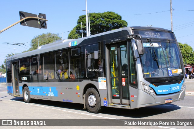 Viação Paratodos > São Jorge > Metropolitana São Paulo > Mobibrasil 6 3675 na cidade de São Paulo, São Paulo, Brasil, por Paulo Henrique Pereira Borges. Número da foto: #13227809.