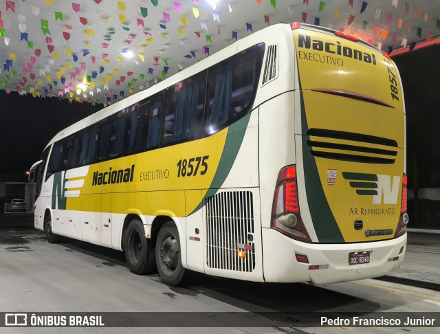 Viação Nacional 18575 na cidade de Escada, Pernambuco, Brasil, por Pedro Francisco Junior. Número da foto: #13228622.