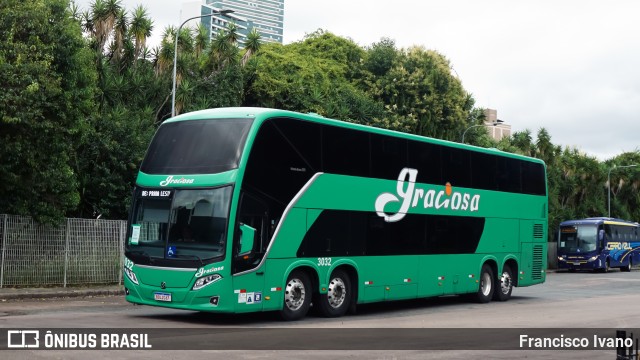 Viação Graciosa 3032 na cidade de Curitiba, Paraná, Brasil, por Francisco Ivano. Número da foto: #13228659.