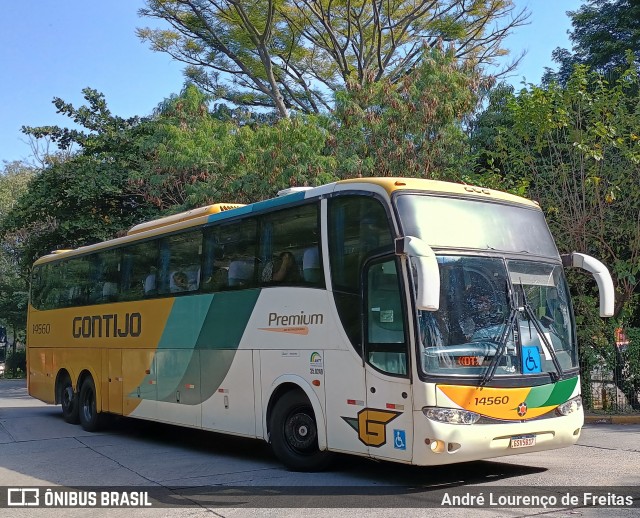 Empresa Gontijo de Transportes 14560 na cidade de São Paulo, São Paulo, Brasil, por André Lourenço de Freitas. Número da foto: #13227062.