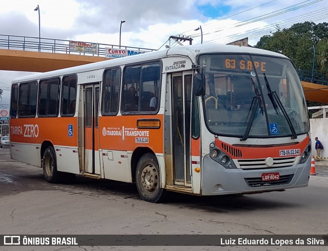 Maravilha Auto Ônibus ITB 06.02.040 na cidade de Itaboraí, Rio de Janeiro, Brasil, por Luiz Eduardo Lopes da Silva. Número da foto: #13227813.
