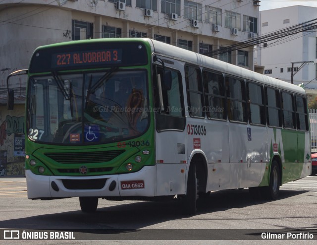 Via Verde Transportes Coletivos 0513036 na cidade de Manaus, Amazonas, Brasil, por Gilmar Porfírio. Número da foto: #13228418.