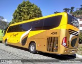 Ouro Negro Transportes e Turismo RJ 627.020 na cidade de Petrópolis, Rio de Janeiro, Brasil, por Gustavo Esteves Saurine. Número da foto: #13228425.