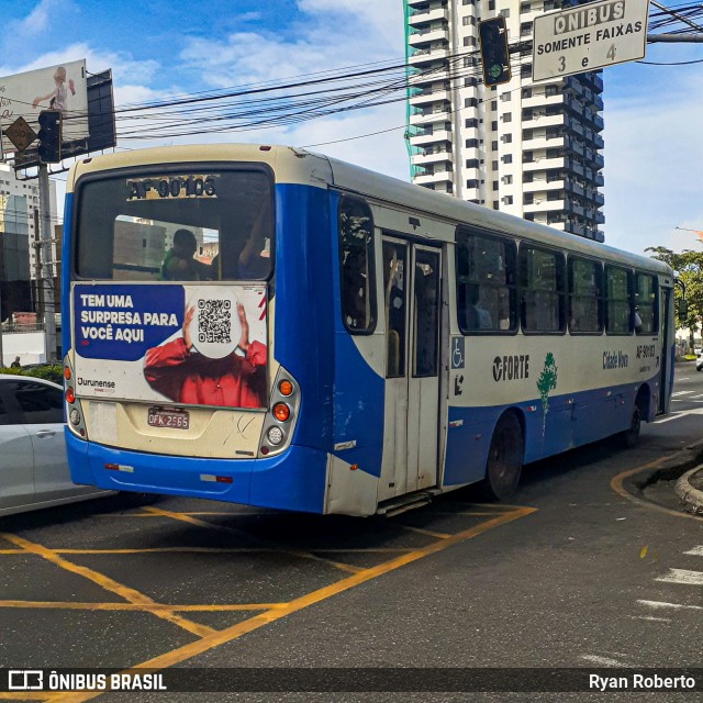 Viação Forte AF-90103 na cidade de Belém, Pará, Brasil, por Ryan Roberto. Número da foto: #13230868.