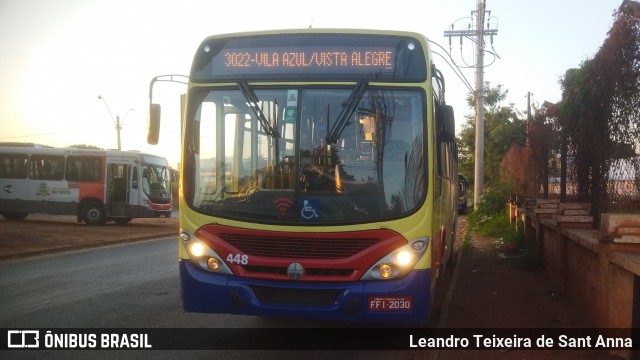 Circular Santa Luzia > Protetora Transportes 448 na cidade de São José do Rio Preto, São Paulo, Brasil, por Leandro Teixeira de Sant Anna. Número da foto: #13231089.
